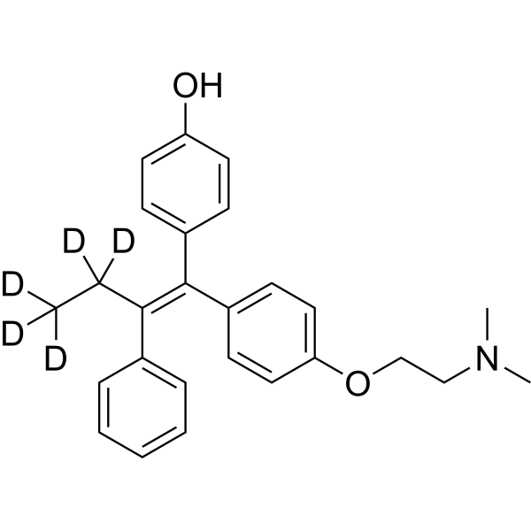 (Z)-4-Hydroxy Tamoxifen-d5 164365-20-2